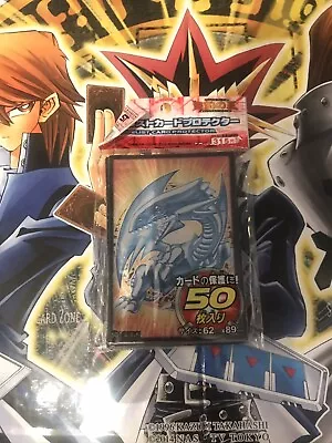 Yugioh/Trading Card Sleeves (1x50pack)New-Sealed 62mm Blue Eyes White Dragon • £4.50