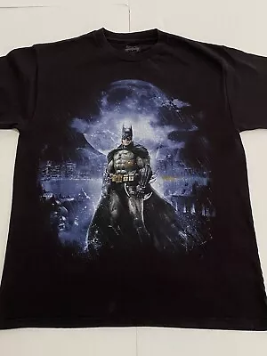 BATMAN Arkham Asylum Rare 2009 Promo Release T-Shirt Size M Double Sided • $79