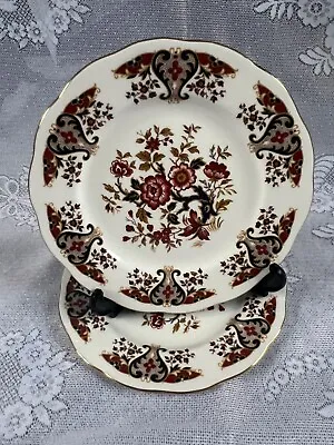 2 X Colclough Royale Salad Plates 10.5cm Excellent Condition • £9.99