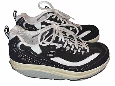 Skechers Women’s Shape-Ups 11809 Black Rocker Tennis Shoes Sneakers Sz 8 Fitness • $29.99