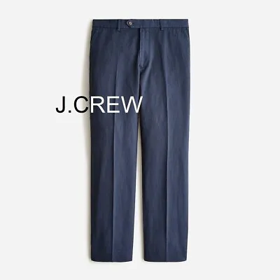 J.CREW Pants Navy Blue Cotton Linen Chino Casual Lightweight Pant 28x30 28 AX271 • $36.60