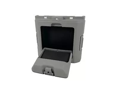 ✅ 04-08 Ford F150 F-150 OVERHEAD OVER HEAD CONSOLE CUBBY TRACK STORAGE GRAY GREY • $49.95