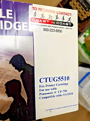 Generic Toner Cartridge  UG5510 For Panasonic New - Old Stock • $24