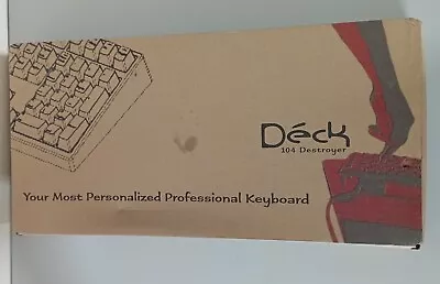 Accuratus Deck 104 Destroyer Left-Handed Keyboard (New) • £40