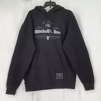 Men's Mitchell & Ness Men's Black Sports Goods Pullover Hoodie Size Large • $49.99