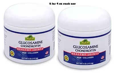 $19.99 • Buy Triple Strength Flex Joint Glucosamine Chondroitin MSM Collagen Cream DUO ALFA