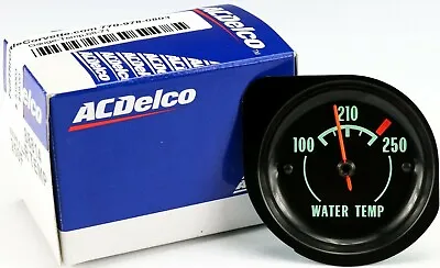 $64.99 • Buy 1968 - 1971 Corvette Water Temperature Gauge 250 Degree GM #6488814 Temp C3 NEW