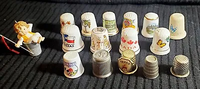 Vintage Porcelain Thimbles • $10