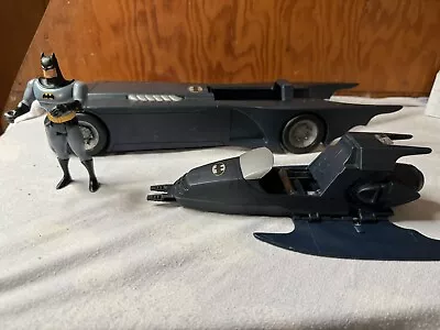 Rare Vintage 1993 Kenner Batman Animated Series Batmobile DC. • $49