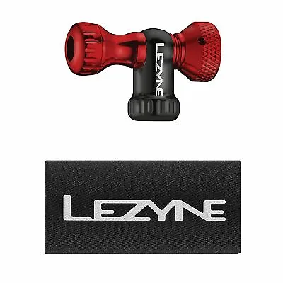 Lezyne Control Drive CO2 Road MTB Bike / Cycle / Cycling Tyre Inflator - Red • £27.64