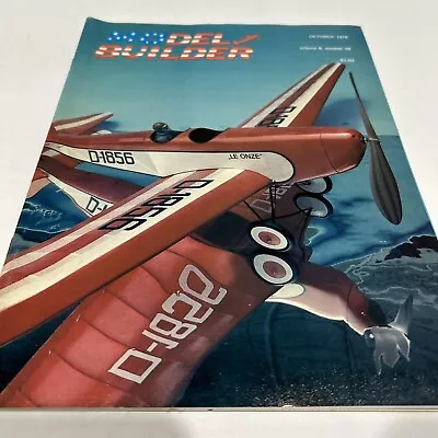 Vintage Model Builder Magazine October 1976 • $7.95