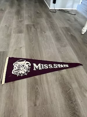 Mississippi State Bulldogs Vintage Pennant • $66