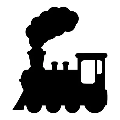 £2.45 • Buy Steam Train 01 Vinyl Decal Sticker Art Wall Home Decor Various Colours