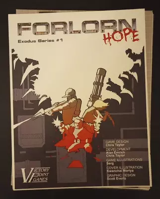 Forlorn Hope Victory Point Games - 100% Complete With Standees! • $50