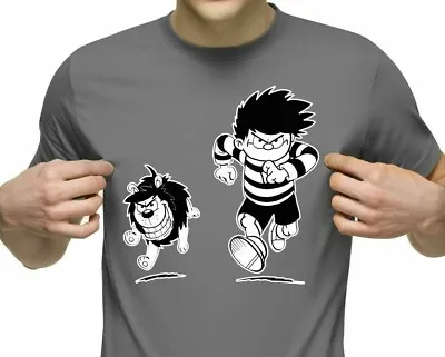 Dennis The Menace T-shirt Retro Comic Book Uk Gnasher Cool 50s 60s 70s 80s 90s  • £9.99