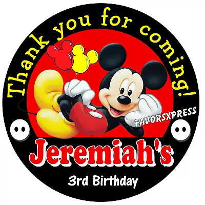 MICKEY MOUSE BIRTHDAY PARTY FAVORS STICKERS For FAVORS  • $5.50