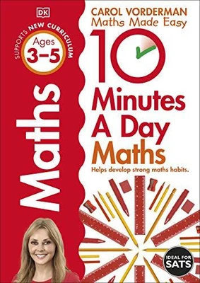 £5.21 • Buy 10 Minutes A Day Maths Ages 3-5 (Made Easy Workbooks) By Vorderman, Carol Book