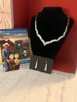 CALVIN BEGAY Native American Jewelry Set • $1200