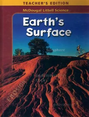 McDougal Littell Science: Earth's Surface Teacher's Edition • $5.10