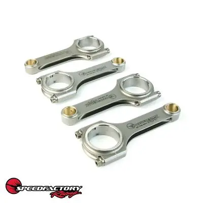 SpeedFactory Racing B18A/B Forged Steel H-Beam Connecting Rods LS B20 Integra • $409.44