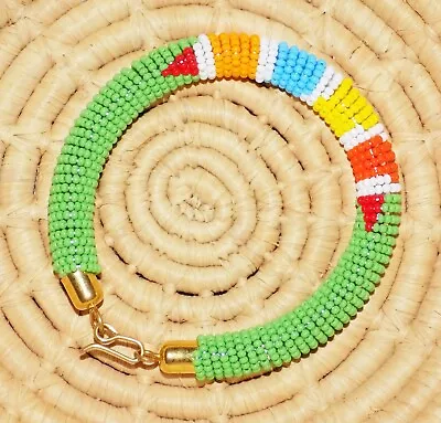 African Maasai Beaded Bracelet Ethnic Boho Tribal Masai Massai Jnob8 • $8.97