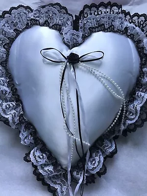 Heart Shaped Ring Bearer Pillow • £15