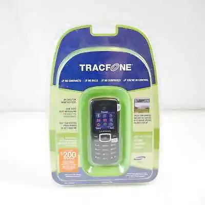 Samsung SGH-T105G Black TracFone GSM Cell Phone • $16.99