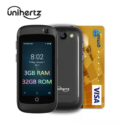 $98.99 • Buy Unihertz Jelly Pro The Smallest 4G Smartphone In The World, Android 8.1 Unlocked
