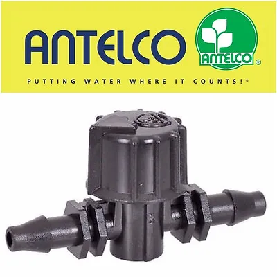 Antelco Barbed Ball Valve In Line Tap VARIFLOW VALVE For 4mm ID/7mmOD Micro Tube • £2.79