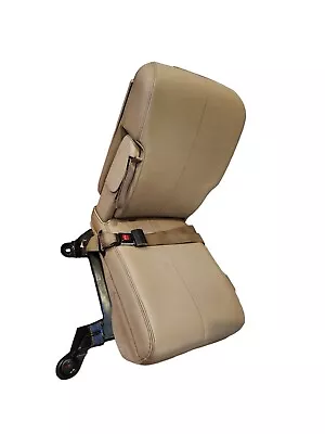 1999-2001 Ford F250 F350 F450 Super Duty Front Tan Leather Jump Seat Lariat Oe • $1299