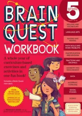 Brain Quest Workbook: Grade 5 - Paperback Bridget Heos 0761182780 • $4.09