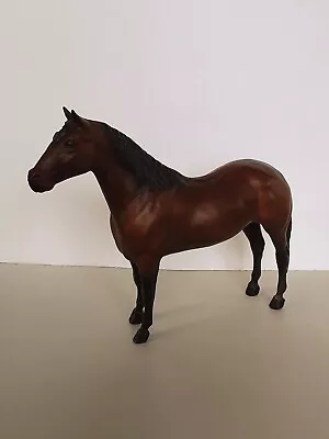 Vintage Breyer Horse #100 Galiceno Matte Dark Bay Pony 1970s  • $25