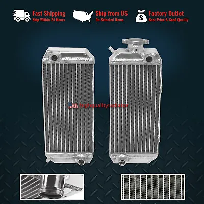 Aluminum Motorcycle Radiator For 1985-1986 Honda ATC250R ATC-250R(L+R) • $54.66