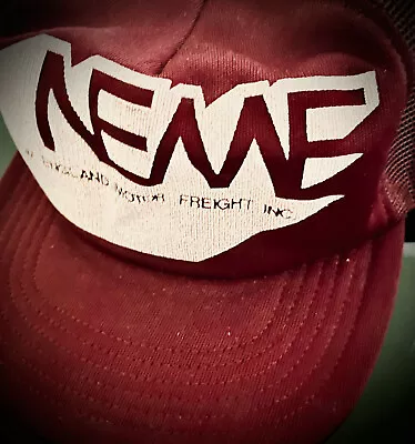 New England Motor Freight Trucker Meshback Hat | NEMF • $14.99