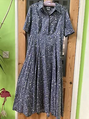 Laura Ashley Long Floral Dress Size 16 • £30