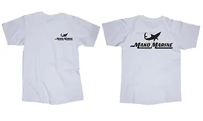 Mako Marine Boats Logo T-shirt Power Boat Marina  • $15.95