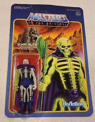 Scare Glow - GITD - Masters Of The Universe - 3.75  Reaction Super7 - 2018 • $0.99