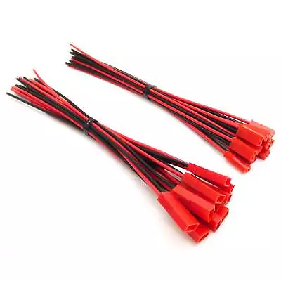 100mm JST Connector Pre-Wired Cable Male And Female (10 Pairs) PH1.25 • $4.95
