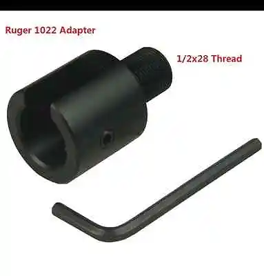 Ruger 1022 10/22 Thread Barrel Adapter 1/2-28 1/2 X28 • $12.28