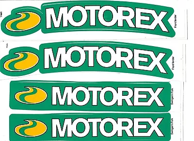 Vintage Motorex Sticker Set Swingarm Fender Forks KTM • $11.95