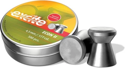 Pallini GAMO 4.5 Mm A Pallini Tondi Per Carabine Ad Aria Compressa CO2, Confezione Da 10, IC41