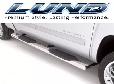 Lund 24385007 6 Inch Oval Straight SS Nerf Bars 2009-2016 Dodge Ram • $374.30