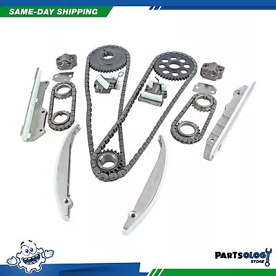 DNJ TK4171A Timing Chain Kit For 01-02 Ford Continental Mustang 4.6L DOHC 32v • $290.69