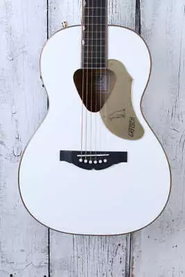 Gretsch G5021WPE Rancher Penguin Parlor Acoustic Electric Guitar White Finish • $549.99