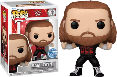 WWE - Sami Zayne #153 Funko Shop Pop Vinyl Figure NEW • $52