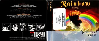 Rainbow RARE PROMO DELUXE EDITION 2x CD Rising • £32.99