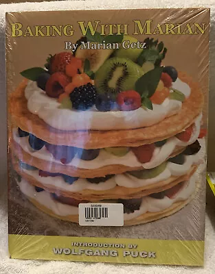 Baking With Marian By Marian Getz (Hardcover) Introduced By Wolfgang Puck • $7.75