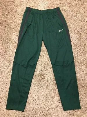 $21.95 • Buy Men's Nike Epic Training Tennis Pants With Pockets Green/Anthracite S - L Run