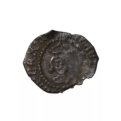 England King Edward III 1327-1377 AD AR Silver Halfpenny Hammered Coin • $40