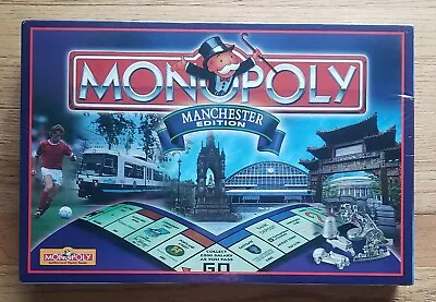 NEW Monopoly MANCHESTER (ENGLAND) EDITION 1998 Game Brand New Sealed NIB • £57.90